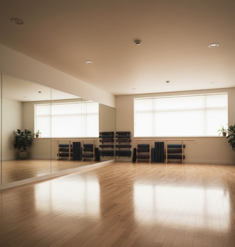 Group fitness studio cleaning Melbourne - yoga, spin, Pilates studios