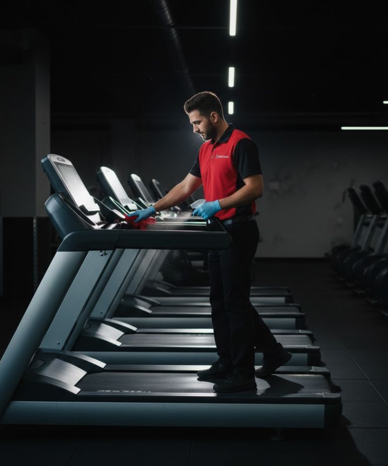 24-hour gym cleaning Melbourne - overnight facility clean