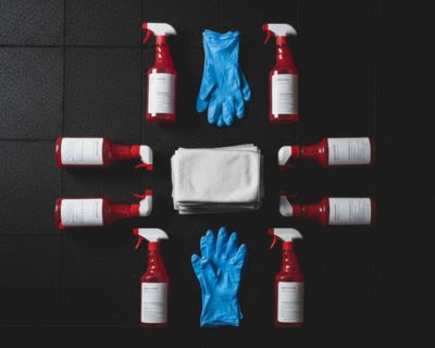 Hospital grade disinfectant gym cleaning products