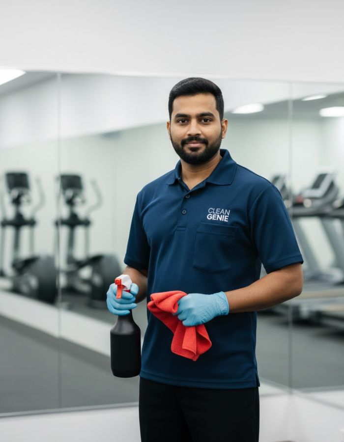 Professional gym cleaning team Melbourne - Golden Star Gym Cleaning